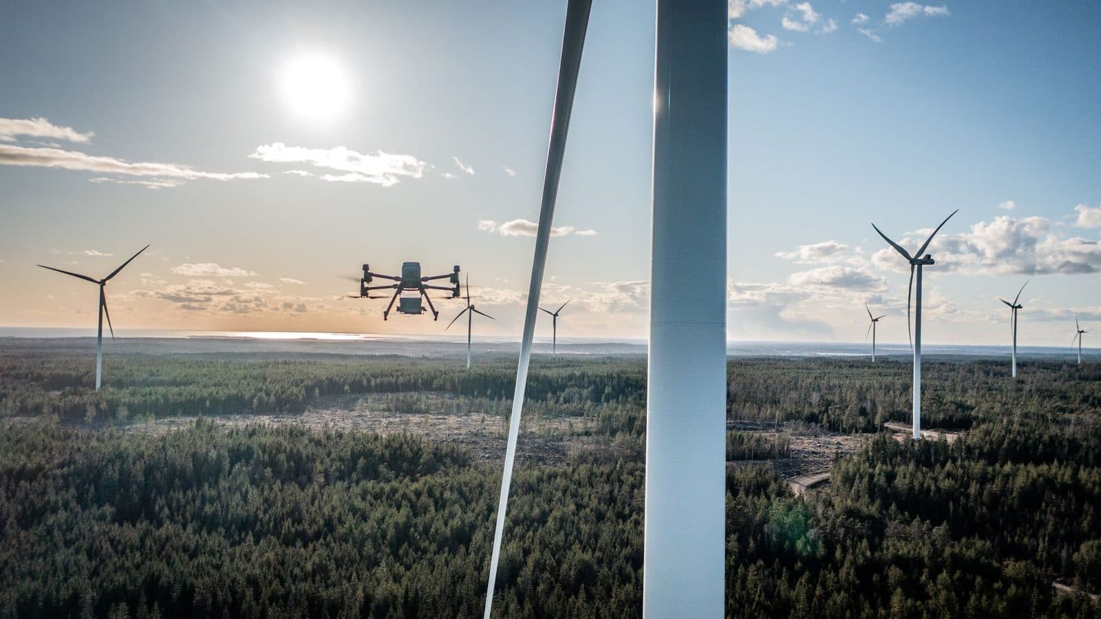 Drone services for Renewable Energy - Protect generation across the wind and renewable assets you operate.